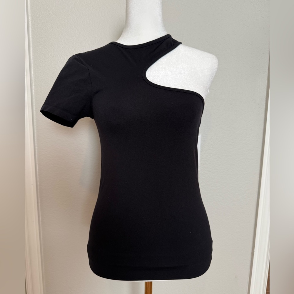 NWT Helmut Lang - Cut Out Seamless one shoulder top - M/L
